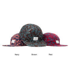 LESS - SIMPLE LOGO CAMP CAP (Feather Pattern)